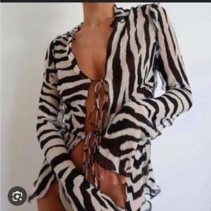 Rat & Boa Zephyr Blouse NWT